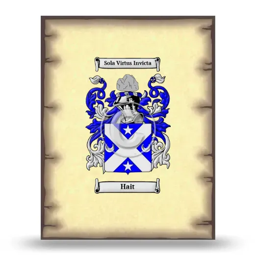Hait Coat of Arms Print