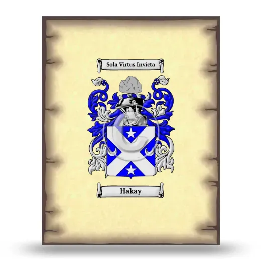 Hakay Coat of Arms Print