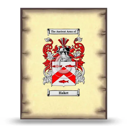 Haket Coat of Arms Print