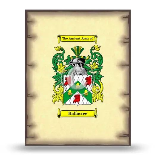 Halfacree Coat of Arms Print