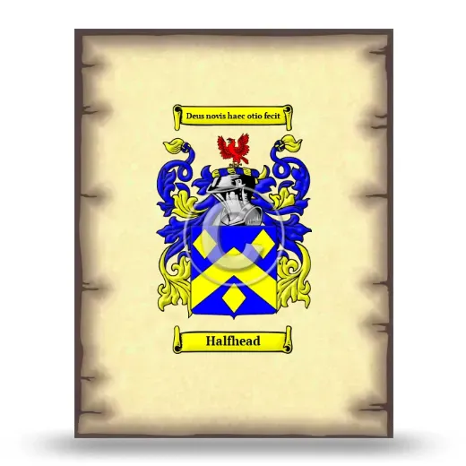 Halfhead Coat of Arms Print