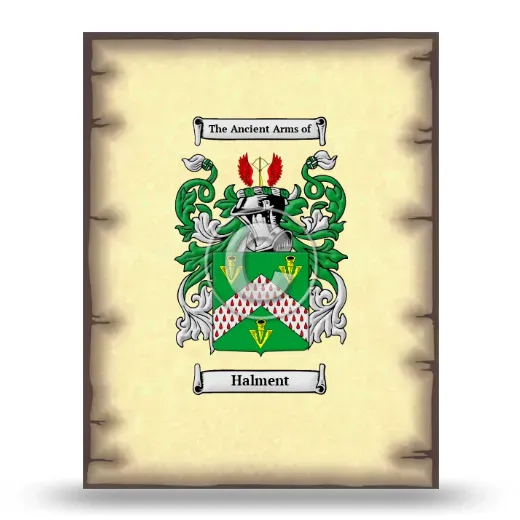 Halment Coat of Arms Print