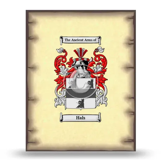 Hals Coat of Arms Print