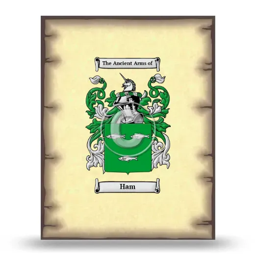 Ham Coat of Arms Print