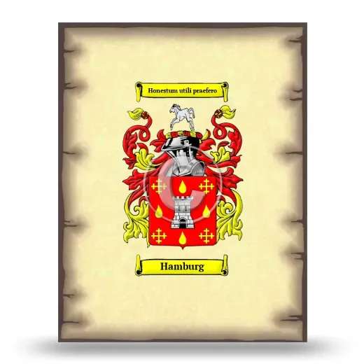 Hamburg Coat of Arms Print