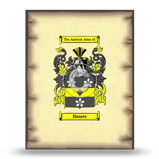 Hames Coat of Arms Print