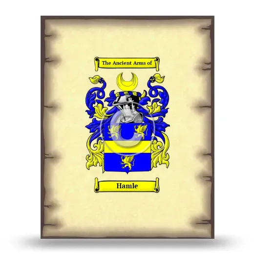 Hamle Coat of Arms Print