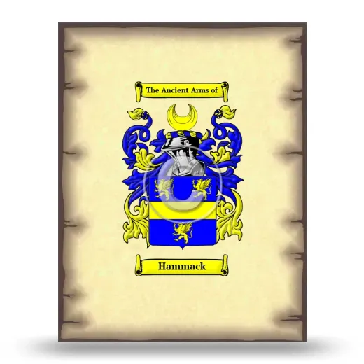 Hammack Coat of Arms Print