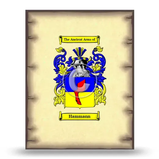 Hammann Coat of Arms Print
