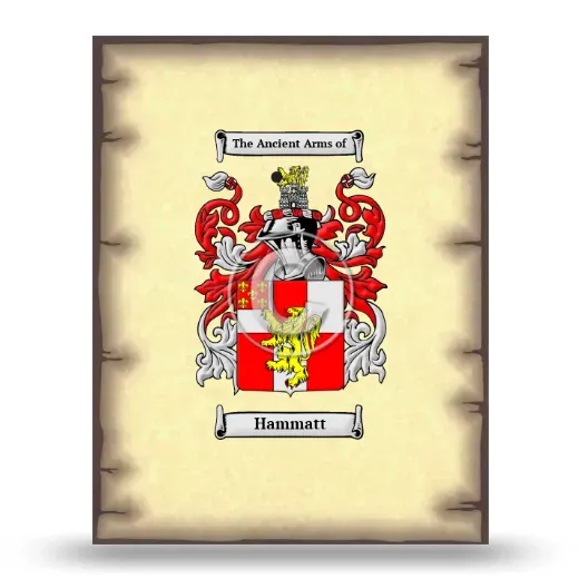 Hammatt Coat of Arms Print