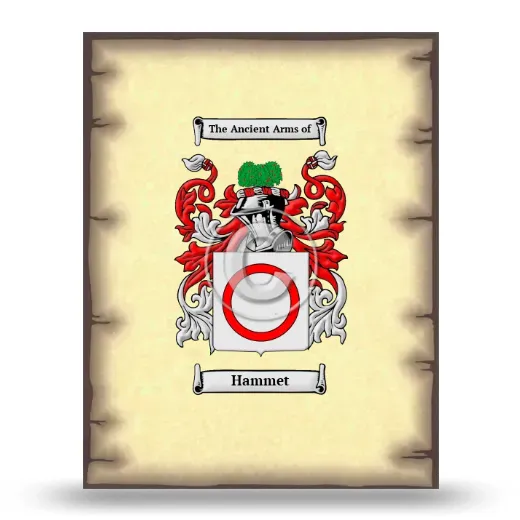 Hammet Coat of Arms Print