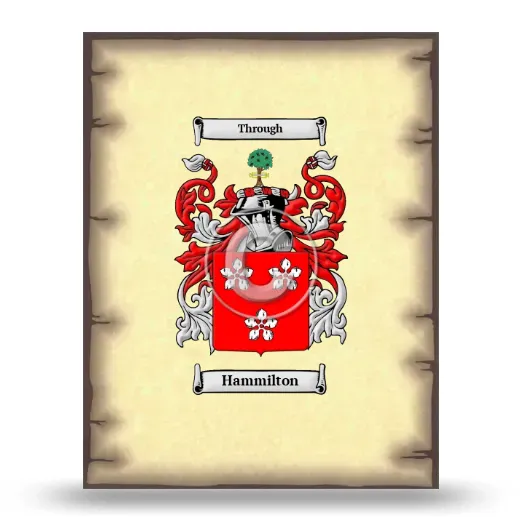 Hammilton Coat of Arms Print