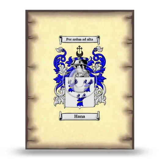 Hana Coat of Arms Print