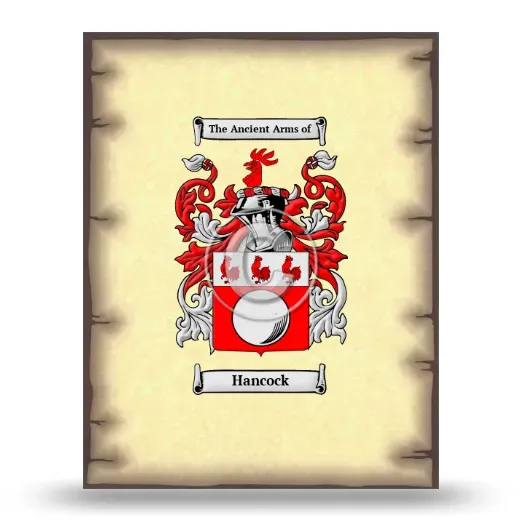 Hancock Coat of Arms Print