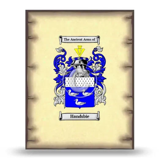 Handsbie Coat of Arms Print