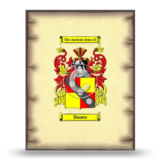 Hanen Coat of Arms Print