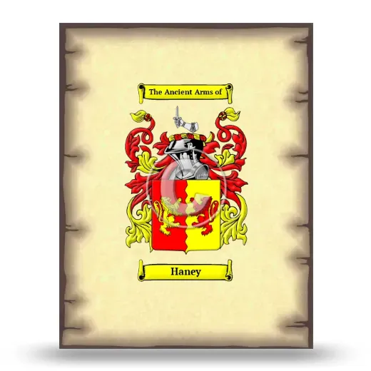 Haney Coat of Arms Print