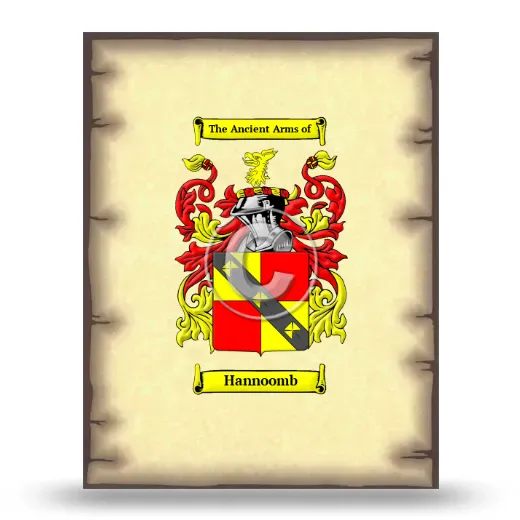 Hannoomb Coat of Arms Print