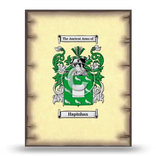 Hapinhan Coat of Arms Print