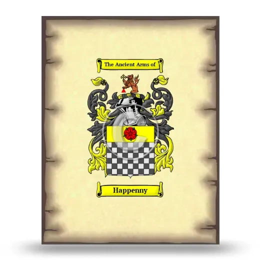 Happenny Coat of Arms Print