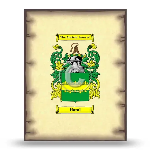 Haral Coat of Arms Print