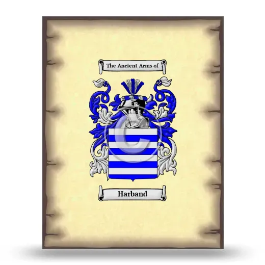 Harband Coat of Arms Print