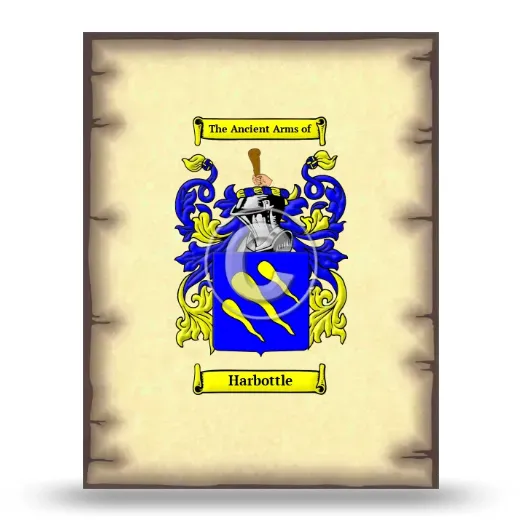 Harbottle Coat of Arms Print