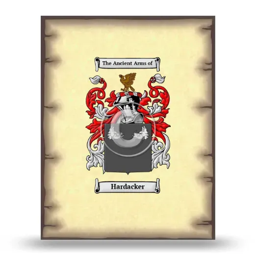 Hardacker Coat of Arms Print