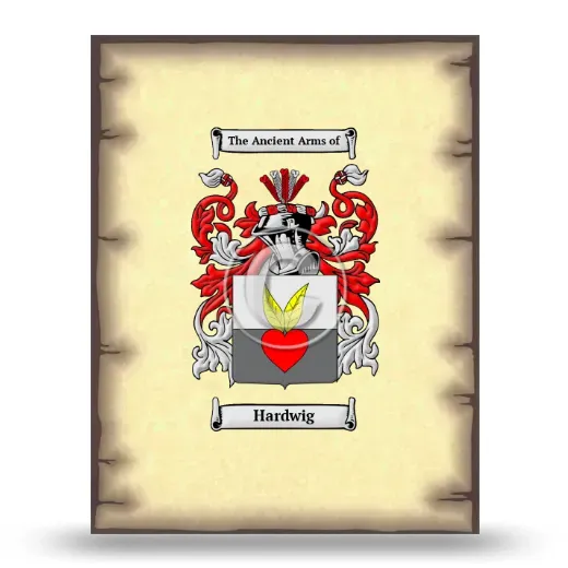 Hardwig Coat of Arms Print