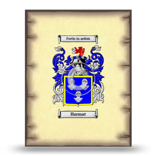 Harmat Coat of Arms Print