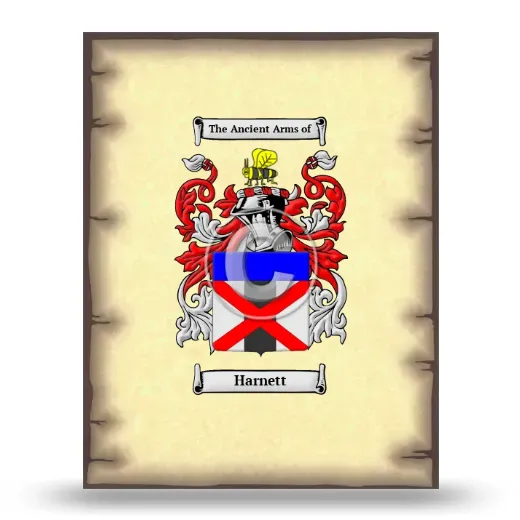 Harnett Coat of Arms Print