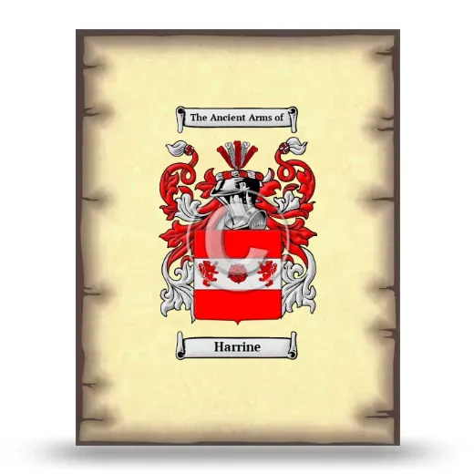 Harrine Coat of Arms Print