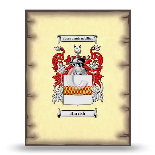Harrish Coat of Arms Print