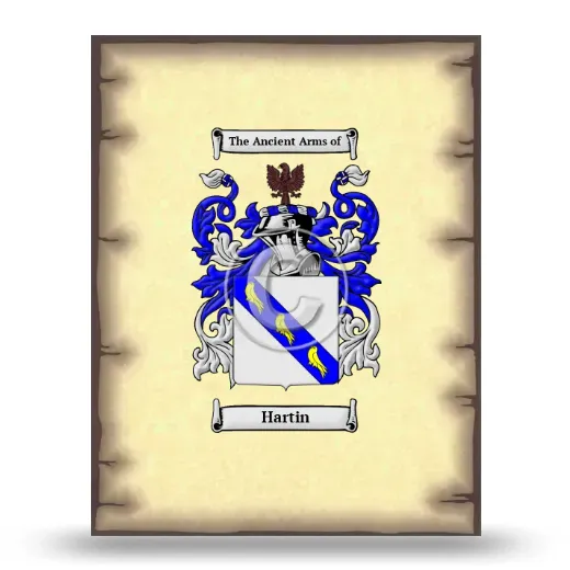 Hartin Coat of Arms Print