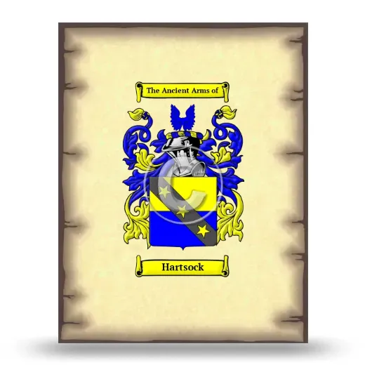 Hartsock Coat of Arms Print