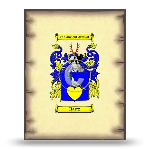 Hartz Coat of Arms Print