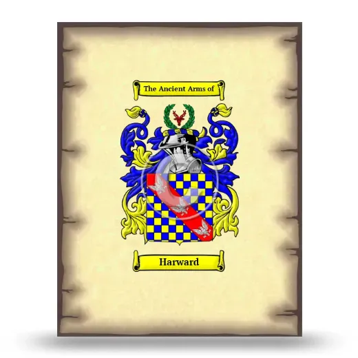 Harward Coat of Arms Print
