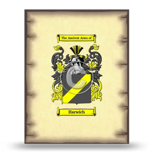 Harwich Coat of Arms Print