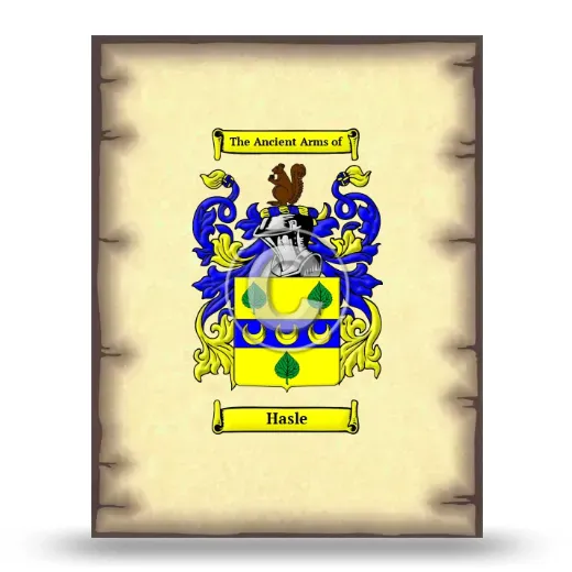 Hasle Coat of Arms Print