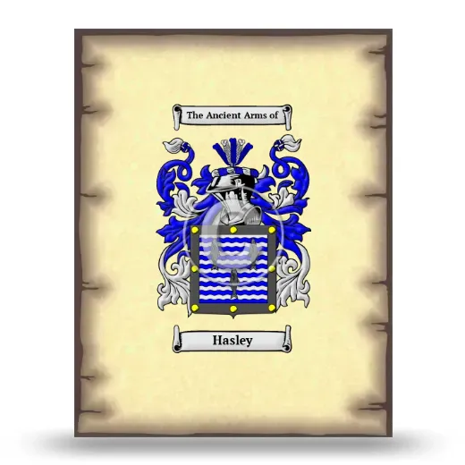 Hasley Coat of Arms Print