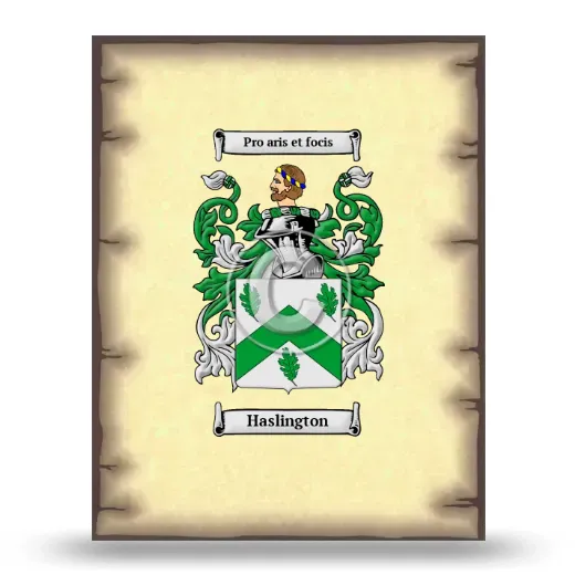Haslington Coat of Arms Print