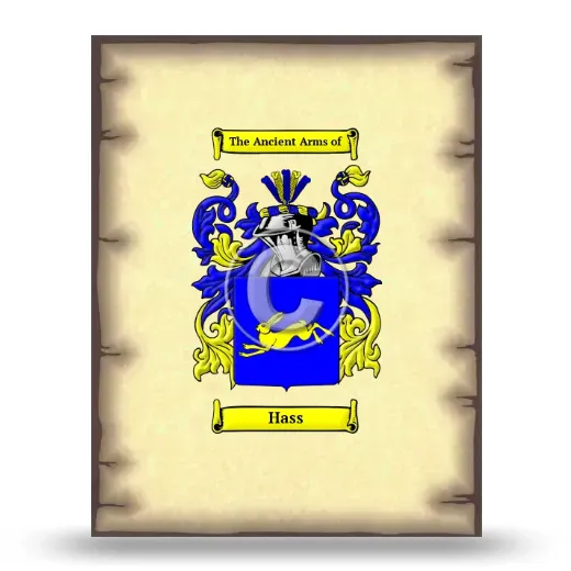 Hass Coat of Arms Print