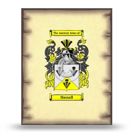 Hassall Coat of Arms Print