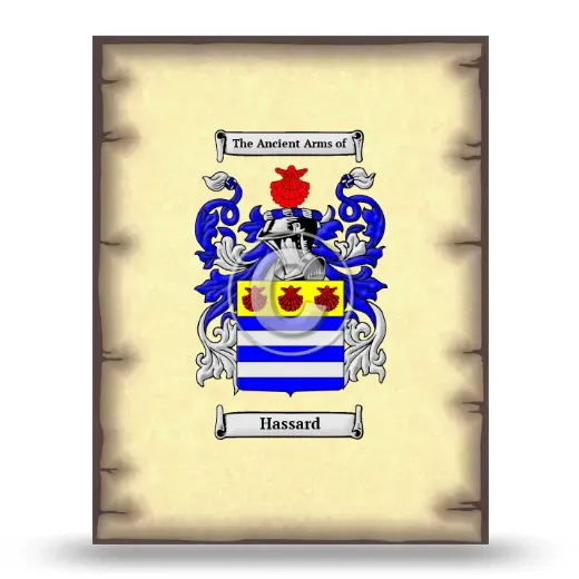 Hassard Coat of Arms Print