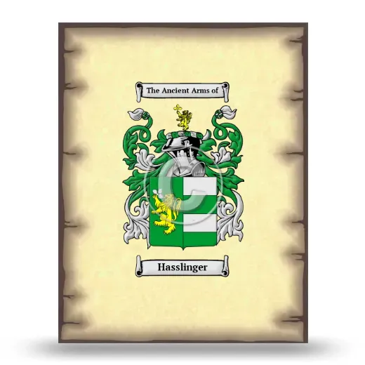 Hasslinger Coat of Arms Print