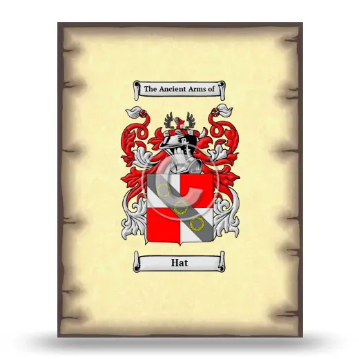 Hat Coat of Arms Print
