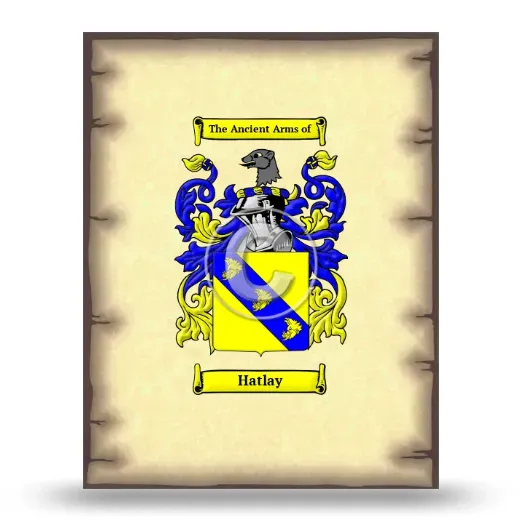 Hatlay Coat of Arms Print