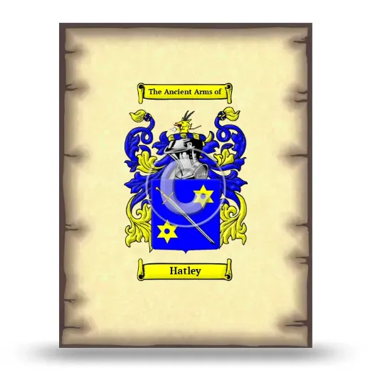 Hatley Coat of Arms Print