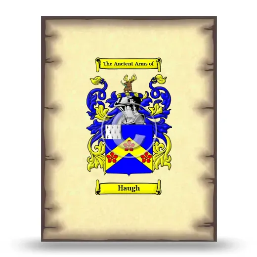 Haugh Coat of Arms Print