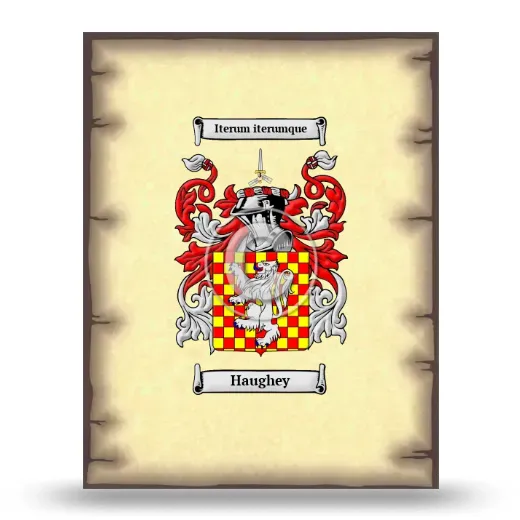 Haughey Coat of Arms Print